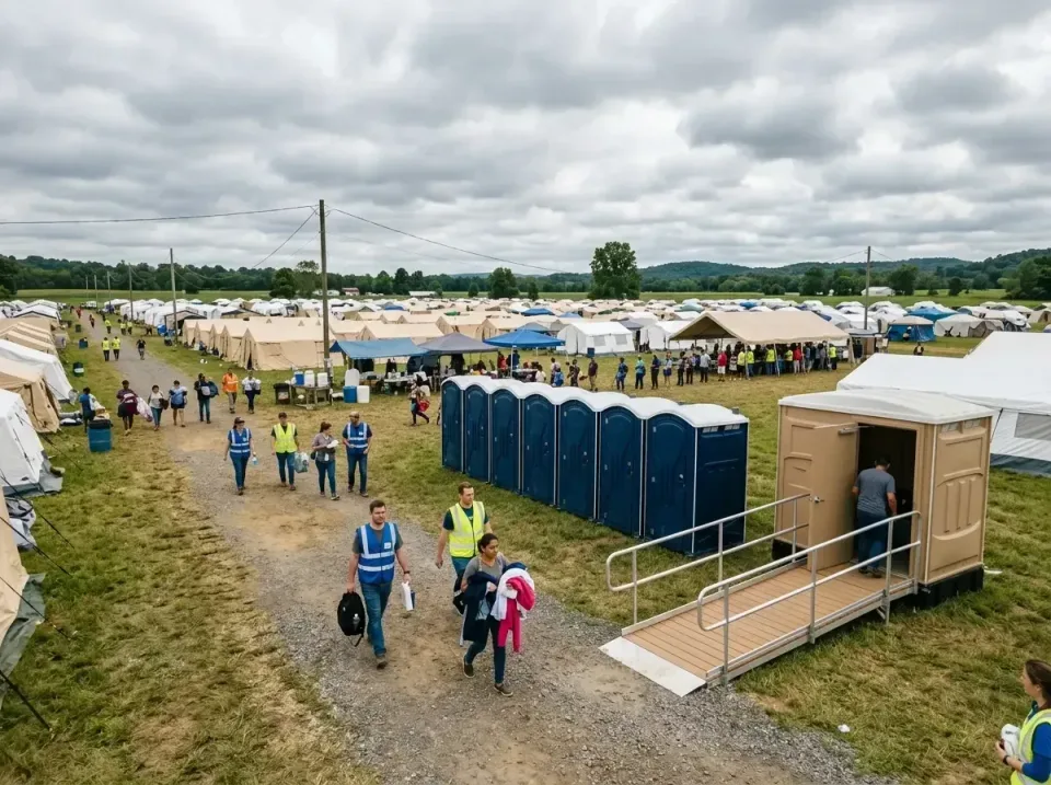 disaster-relief-camp-restrooms-010 — frequently asked questions, Dumpster & Portable Bathrooms Rental in Brentwood, CA